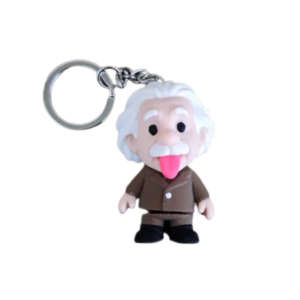 Albert Einstein mini flexi Keychain