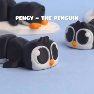 Meet Pengy – Our New Chubby Penguin